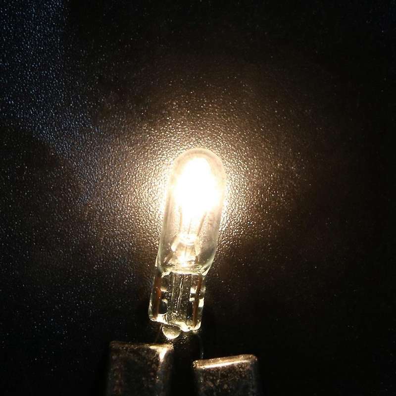 100pcs T5 286 Bulb Basic Miniature Bulb for License Plate Light Side