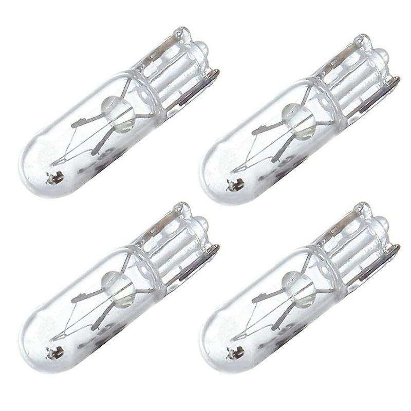 100pcs T5 286 Bulb Basic Miniature Bulb for License Plate Light Side