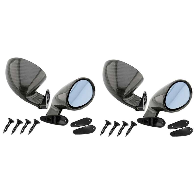 2 Set Classic Door Wing Side Mirror Rearview Mirror California Style