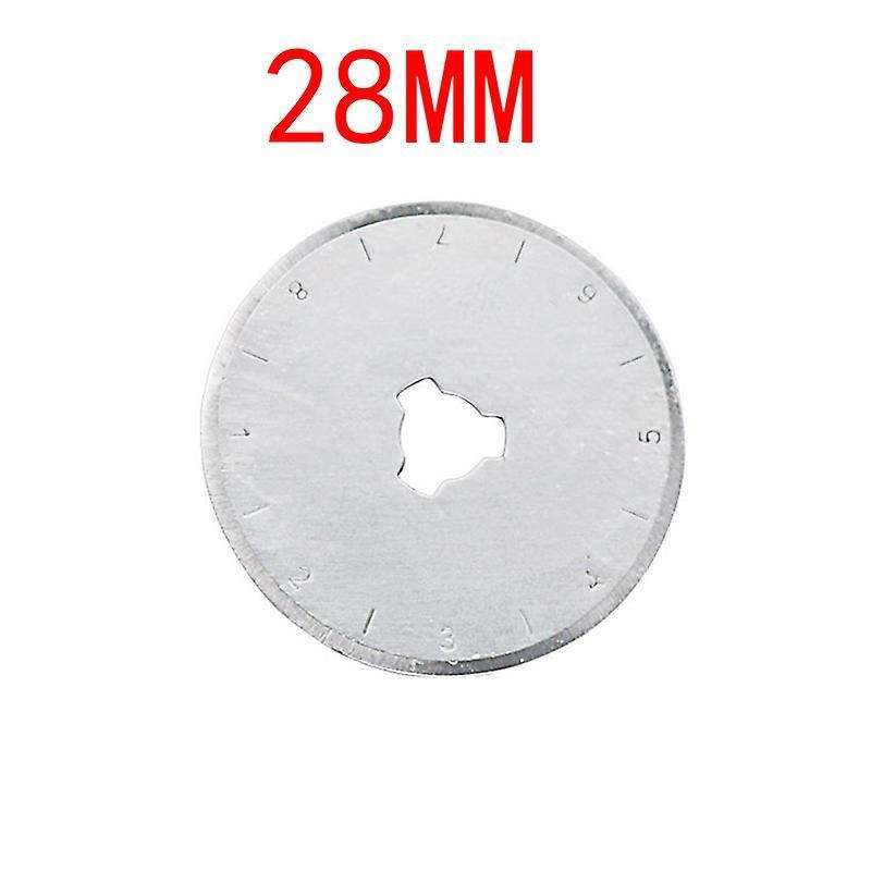 10pcs 28mm Rotary Cutter Blades Patchwork Fabric Quilting Cutters