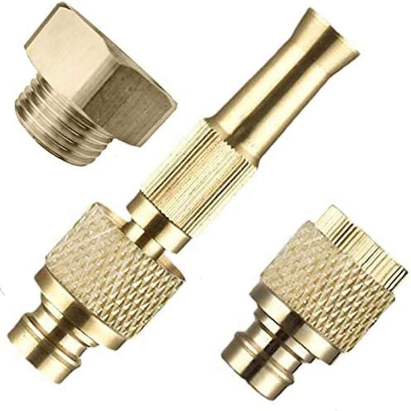 Garden Water Hose Nozzle,hose Sprayer Nozzle,high Pressure Brass
