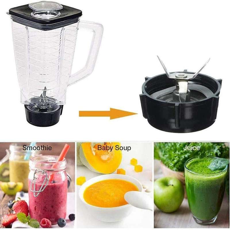 Blender Blade for Oster Blender with Jar Base Cap and O Ring Seal Kit