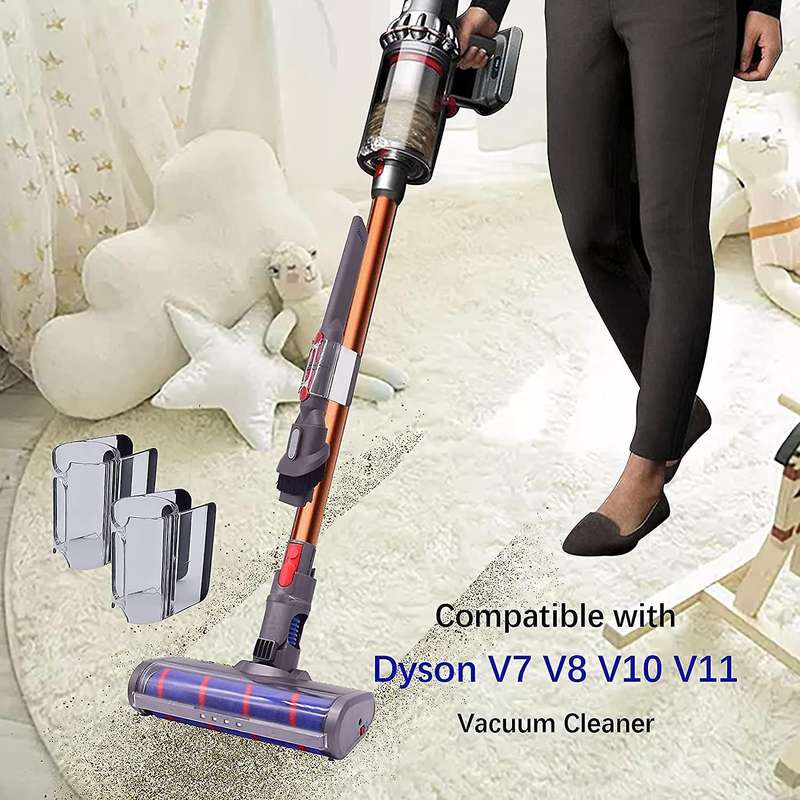 2 Pcs for Dyson V11 V10 V8 Cordless Vacuum Cleaner Suction Head Clip