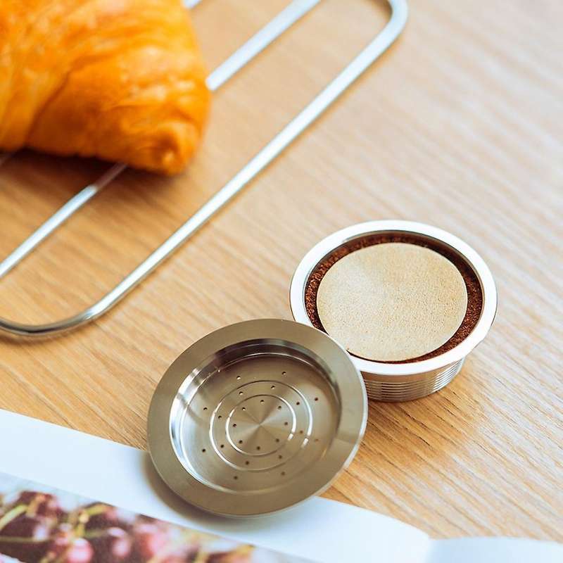 100pcs Disposable Coffee Filter Paper for Mio Capsule, Refillable