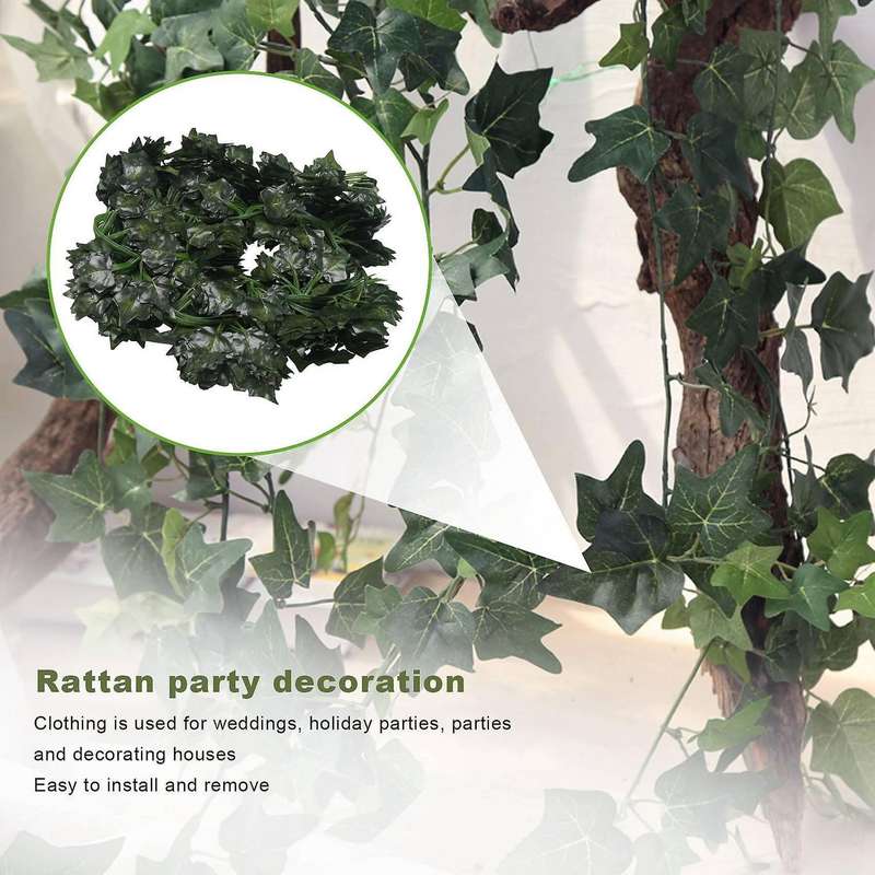 120 X Artificial Plants Of Vine False Flowers Ivy Hanging Garland