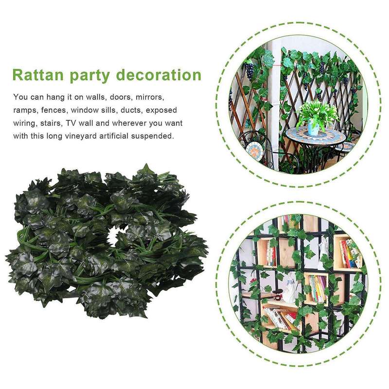 120 X Artificial Plants Of Vine False Flowers Ivy Hanging Garland