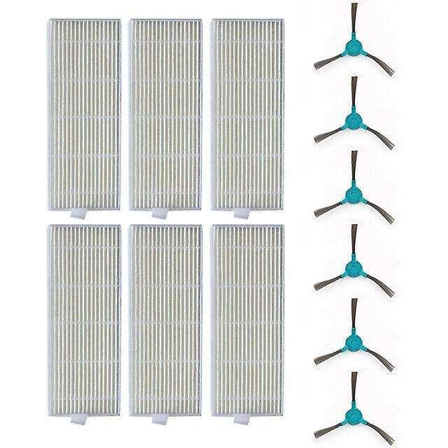 Replacement Side Brushes Filters for Conga 1290 1390 Vacuum Cleaner