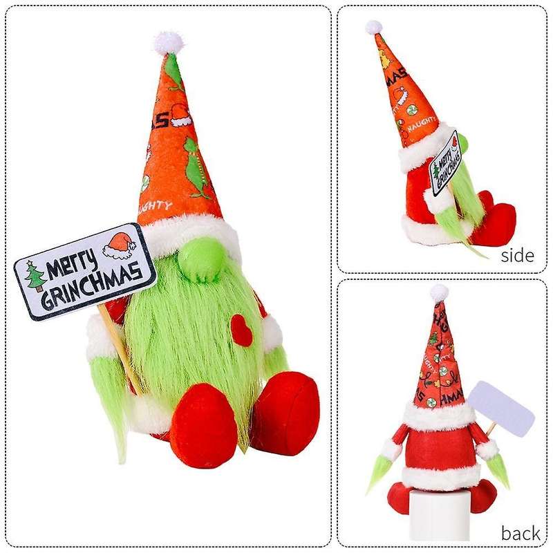 Christmas Gnome Merry Christmas Santa Faceless Doll Swedish Tomte