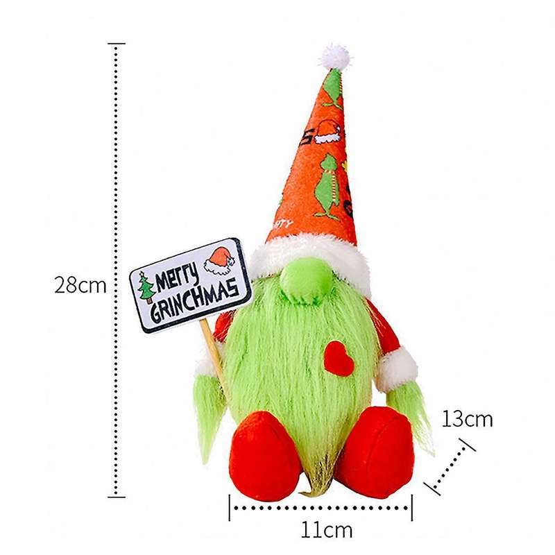Christmas Gnome Merry Christmas Santa Faceless Doll Swedish Tomte