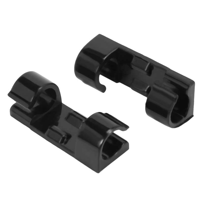 40pcs/lot Desktop Wire Clear Up Clips Holder Clamps (black)