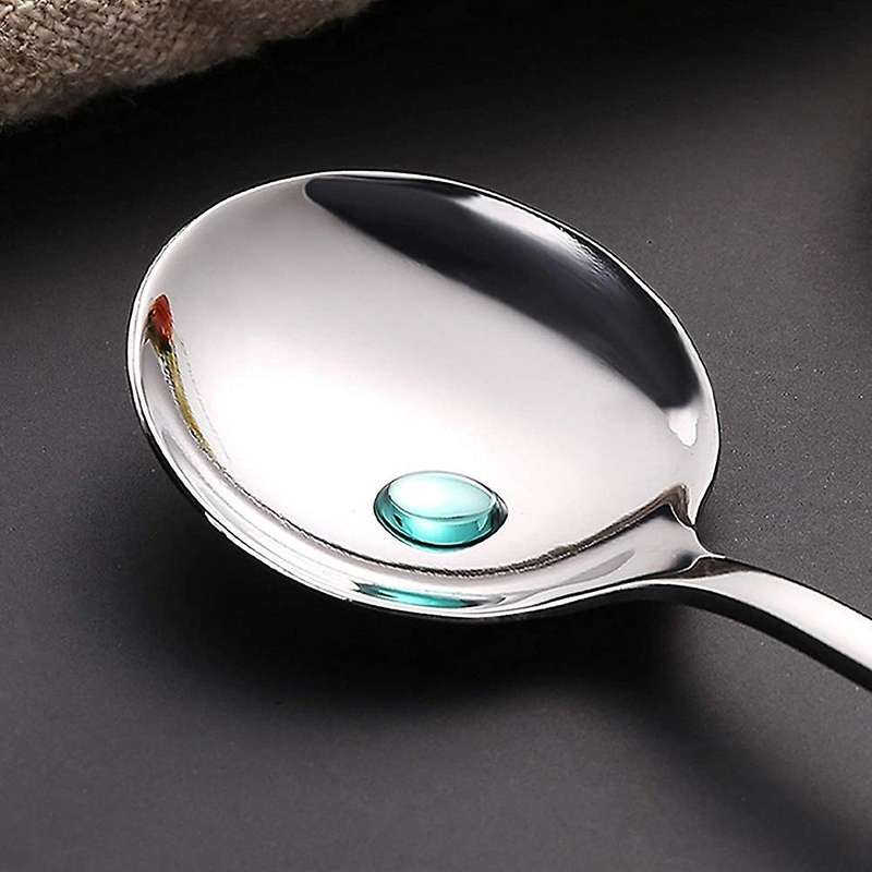 5 Pack Soup Spoons,stainless Steel for Dinner Long Handle Table Spoon