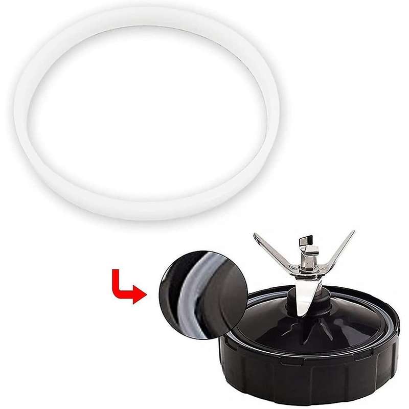 6 Pack Rubber Gaskets Replacement Seal White O-ring for Ninja Large