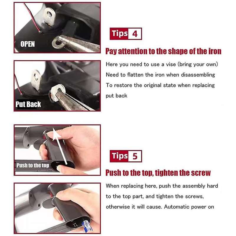 5pcs Extra Strong Trigger Power Switch Button for Dyson V11 V10