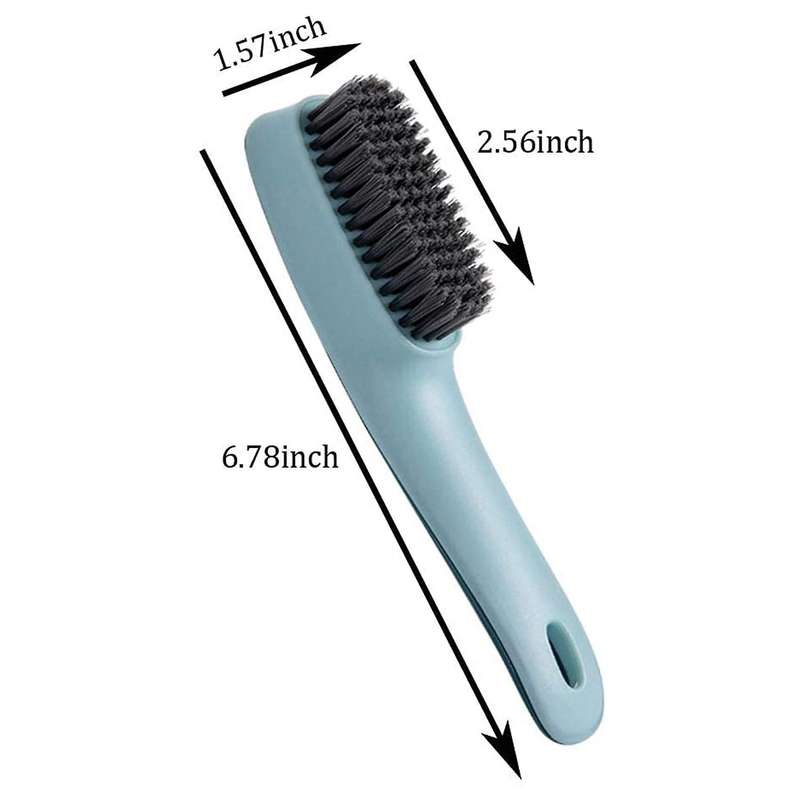 Scrub Brush Set,laundry Brush,household Cleaning Brushes Pack 2 Blue