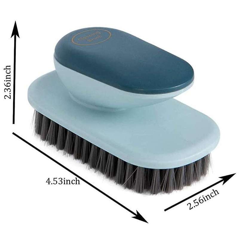 Scrub Brush Set,laundry Brush,household Cleaning Brushes Pack 2 Blue
