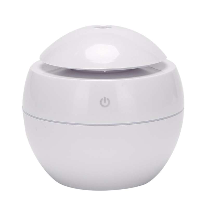 Ultrasonic Atomizing Humidifier Air Purifier Led Night Light,white
