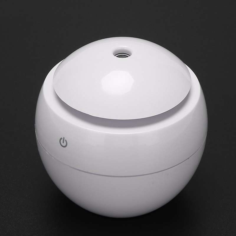 Ultrasonic Atomizing Humidifier Air Purifier Led Night Light,white