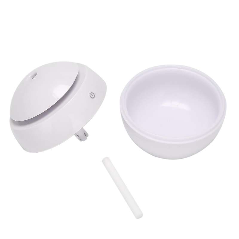Ultrasonic Atomizing Humidifier Air Purifier Led Night Light,white