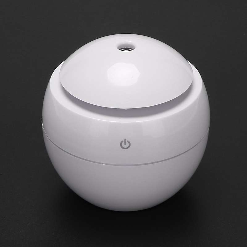 Ultrasonic Atomizing Humidifier Air Purifier Led Night Light,white