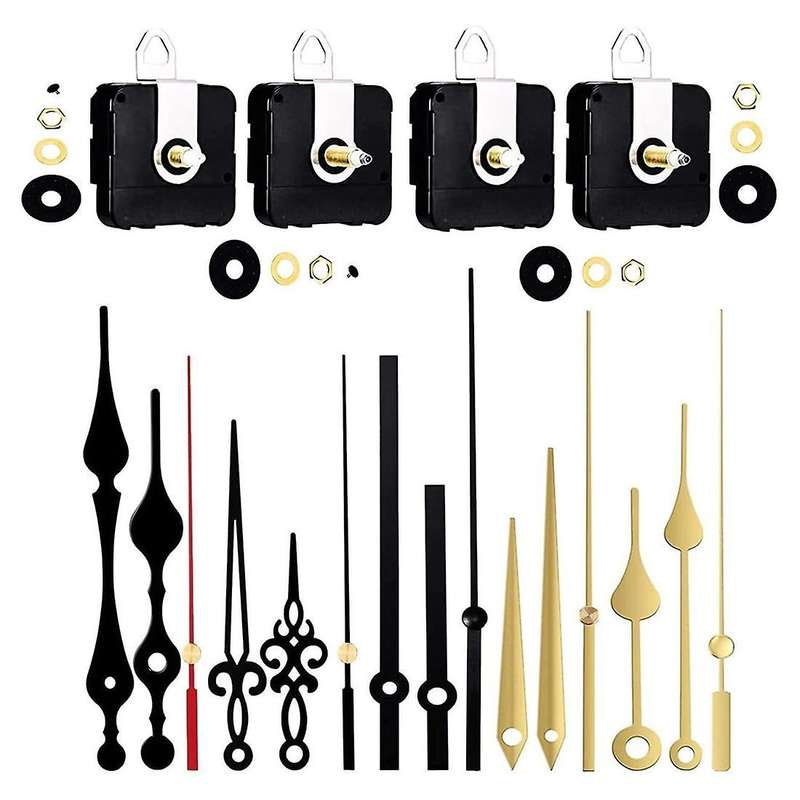 Silent Quartz Clock Movement, 4 Kinds Of Shaft Clock Movement