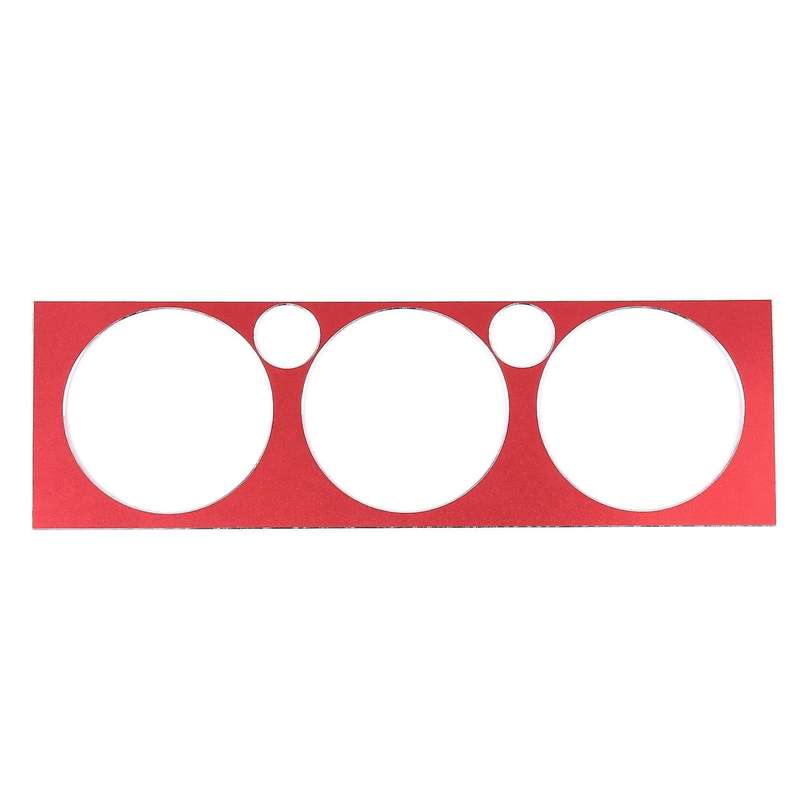 For Toyota Tacoma Car Air Conditioning Panel Aluminum Alloy Red