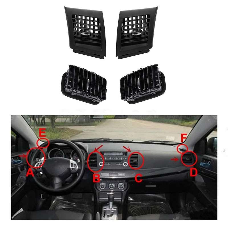 Car Air Conditioner Outlet Vent for Mitsubishi Lancer Ex 2010-2015
