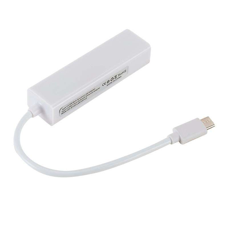 Adapter with Type C Usb2.0/3.0/pd 3 Ports Rj45 for Macbook Usb-c Type