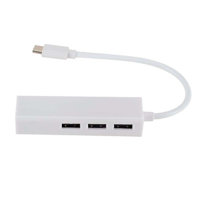 Adapter with Type C Usb2.0/3.0/pd 3 Ports Rj45 for Macbook Usb-c Type