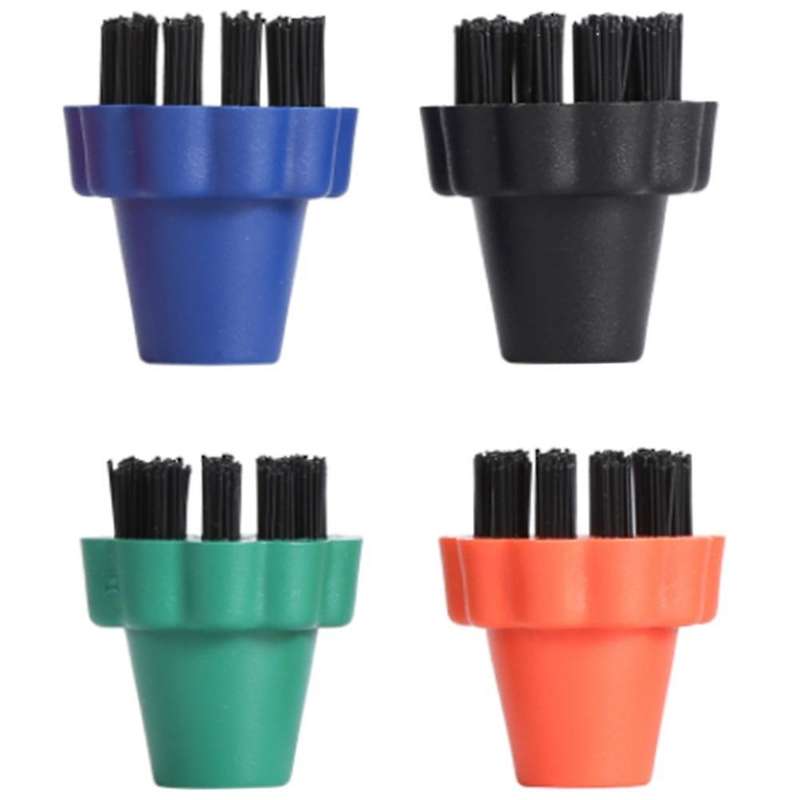 4pcs Round Cleaning Brushes for Karcher Sv7 Sv1802 2.860-231.0 Steam