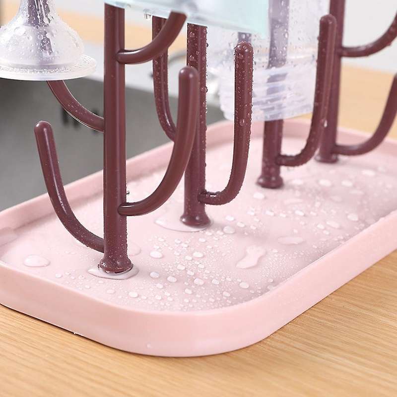 Kitchen Coffee Mug Cup Drying Storage Rack Drain Organizer Shelf C