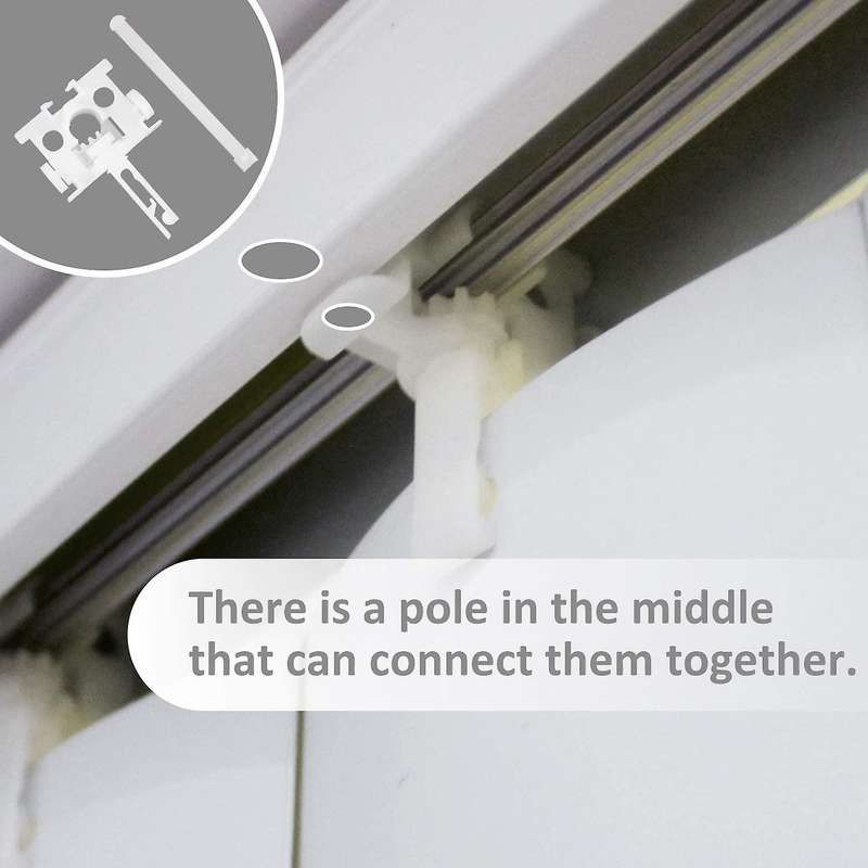 Vertical Blind Repair Carrier with Stem Vertical Blinds Repair Kit