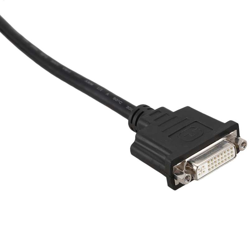 Dms-59 Male to 2 Dual Link Dvi-i 24+5 Pin Splitter Adapter Cable