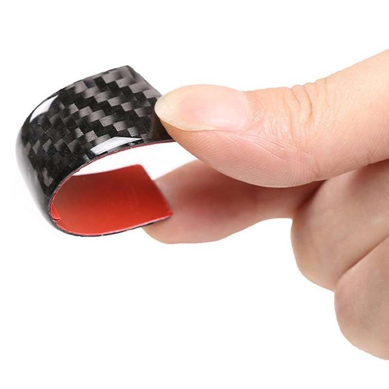 Car A Pillar Triangle Speaker Frame Cover Trim Sticker,black
