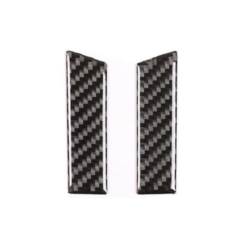 Car A Pillar Triangle Speaker Frame Cover Trim Sticker,black