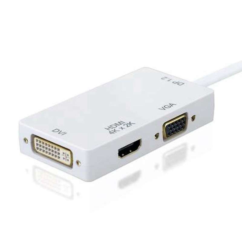 Dp to Hdmi-compatible Vga Dvi Adapter Displayport to Hdmi