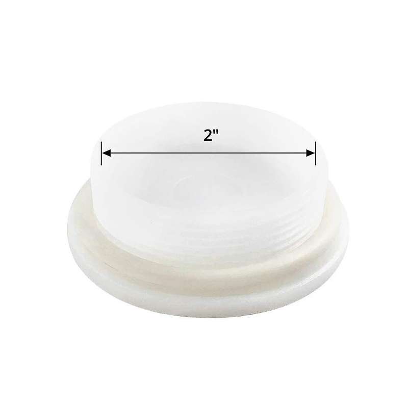 4 Pcs 2inch Bung Cap, for 55 Gallon Plastic Drum, Fine Thread