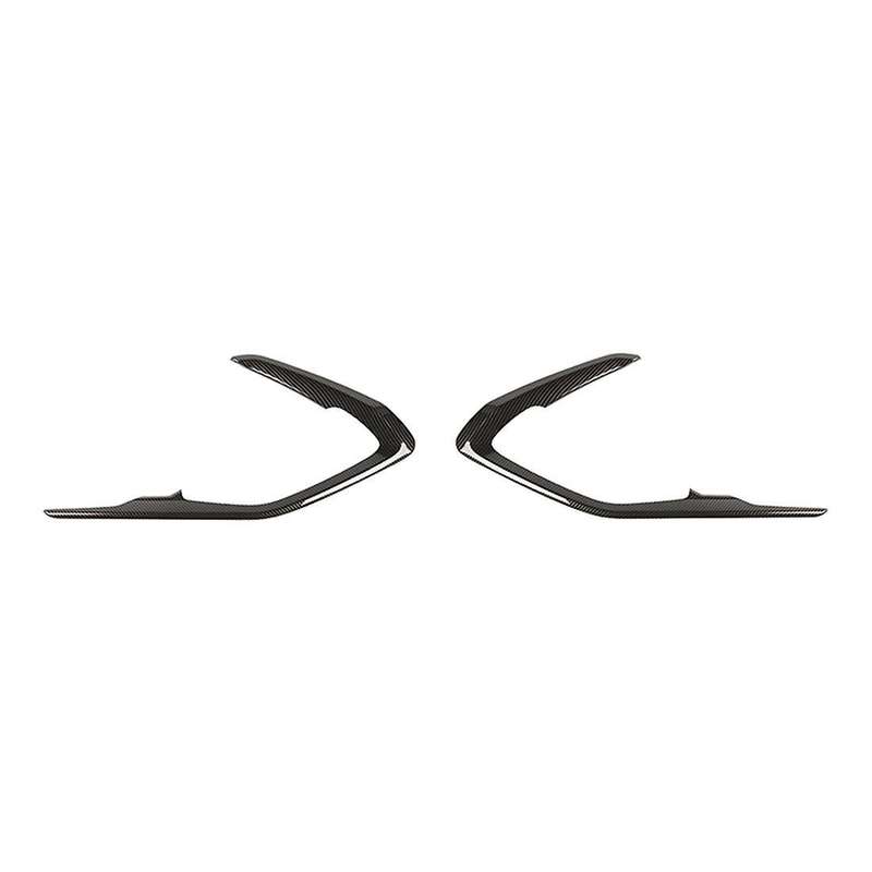 Car Interior Door Decoration Cover Trim Stickers, Abs Carbon Fiber
