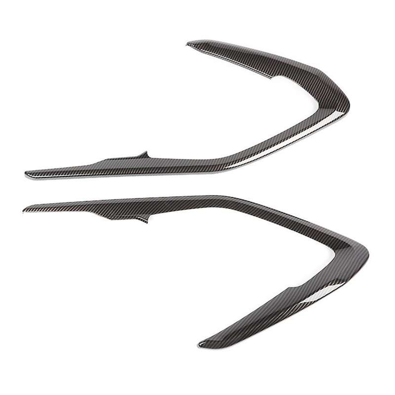 Car Interior Door Decoration Cover Trim Stickers, Abs Carbon Fiber