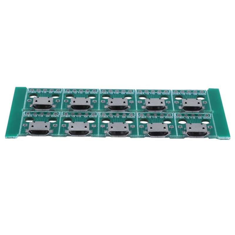 Micro-usb to Dip Adapter 5pin Female Connector B Type Pcb Converter