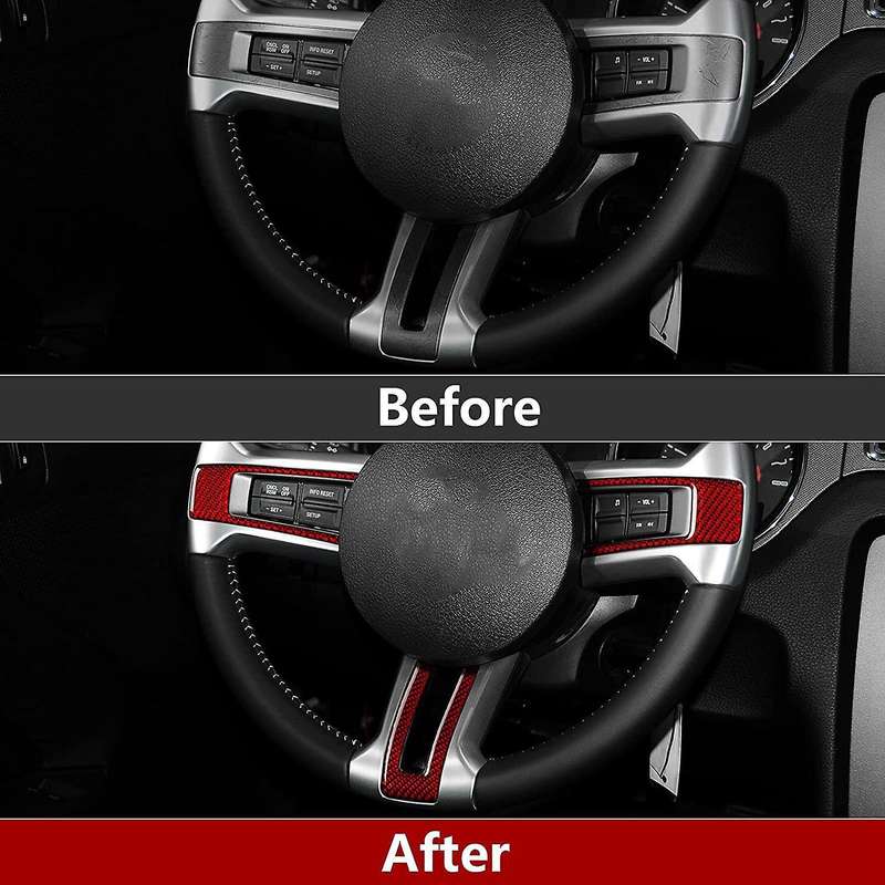 Car Central Control Cd Panel Sticker Trim for Ford Mustang 2009-2013