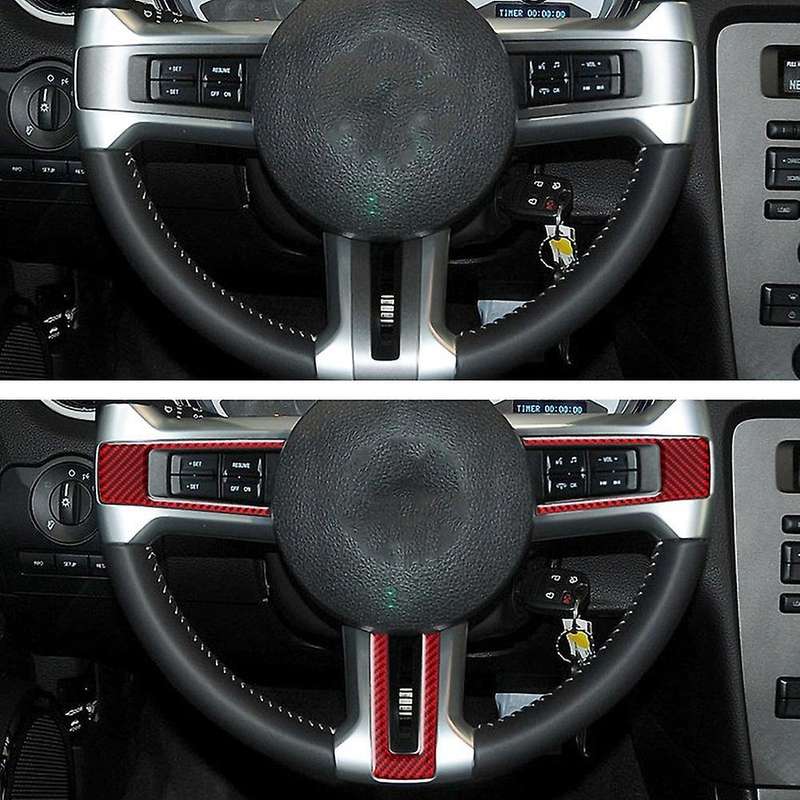 Car Central Control Cd Panel Sticker Trim for Ford Mustang 2009-2013