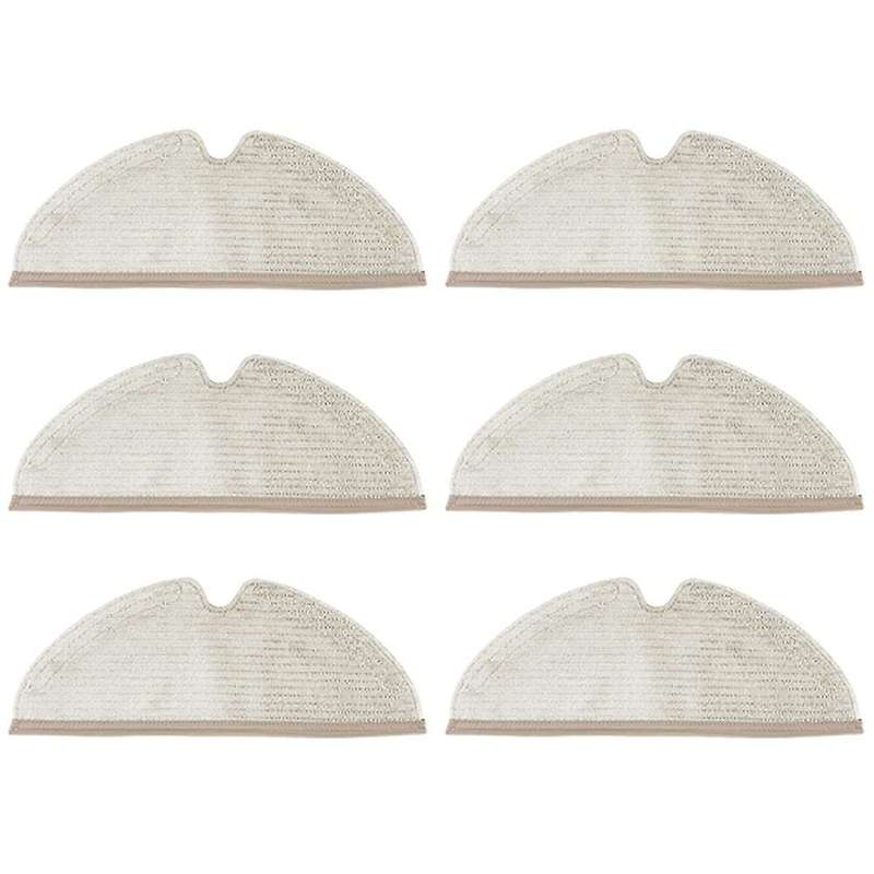 6pcs Mop Cloths for Xiaomi Roborock S5 Max S6 Pure S6 Maxv S5 Vacuum