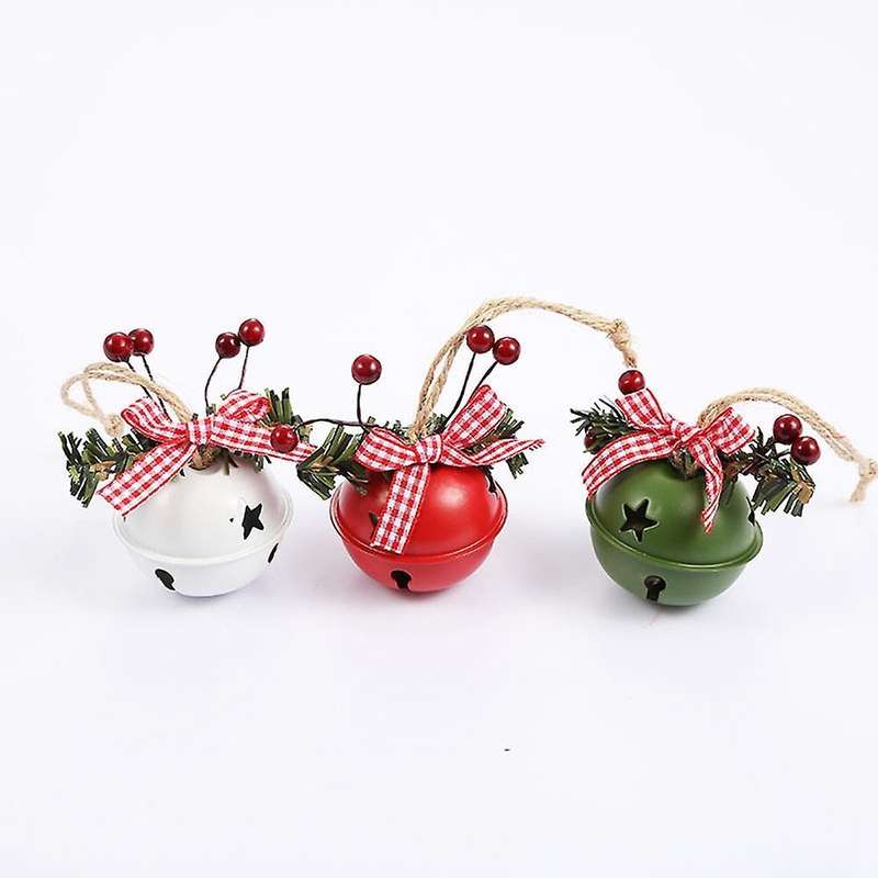 1pc Jingle Bells Xmas Tree Hanging Ornaments Pendant Merry B