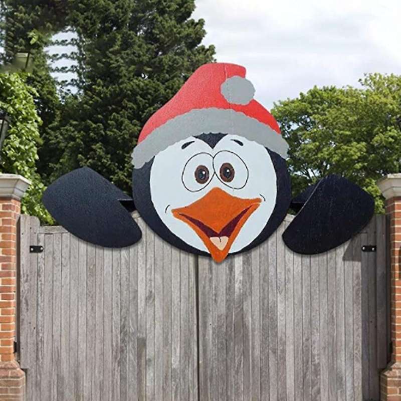 Christmas Ornaments Animal Fence Decoration Lawn Christmas Decoration