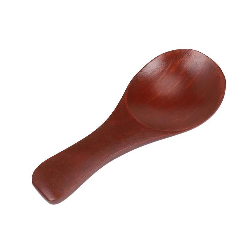 20pcs Mini Wooden Spoon Seasoning Spoon Xylose Tea Cooking Tools