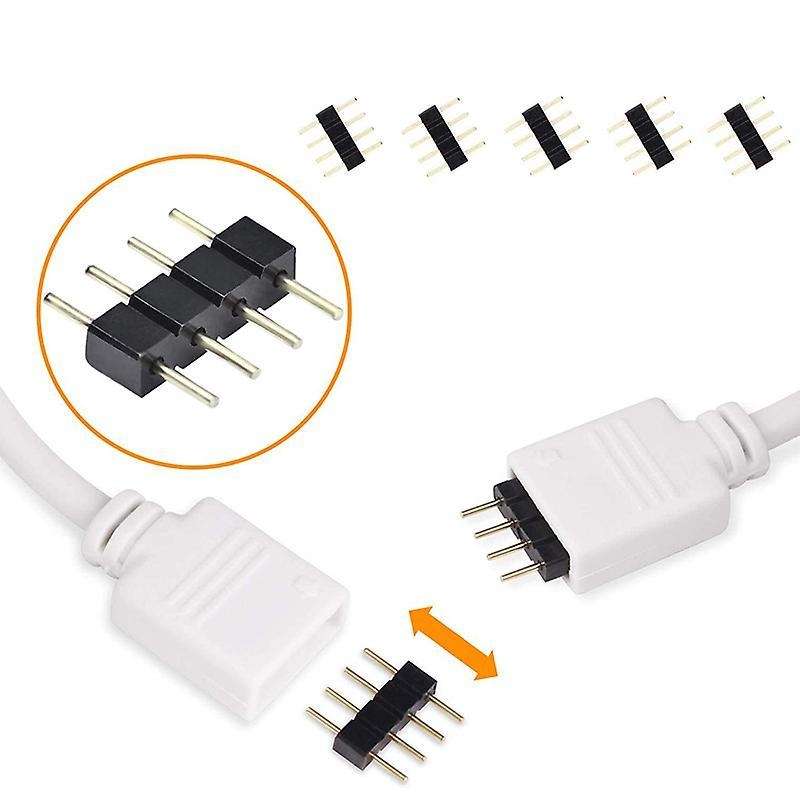 10mm Rgb Led Connector Includes 2m Led Strip Light Extension Cable