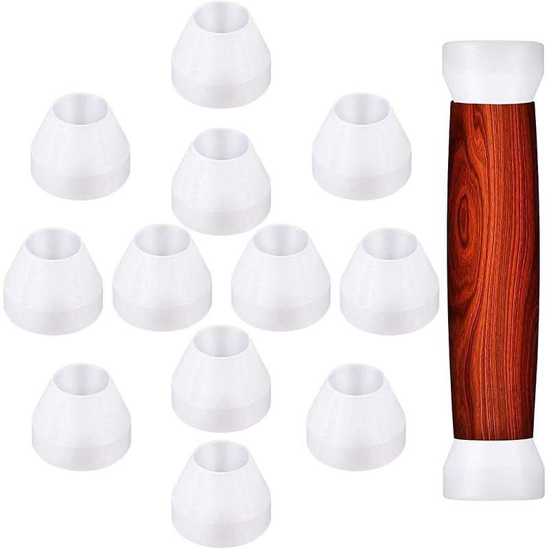 12pieces White Pen Bushings Pen Bushings for Ca Finishing Pen Turning