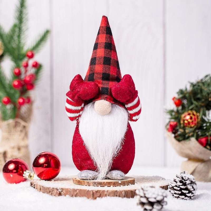 Christmas Faceless Doll Family Lovely Decoration Holiday Gift B
