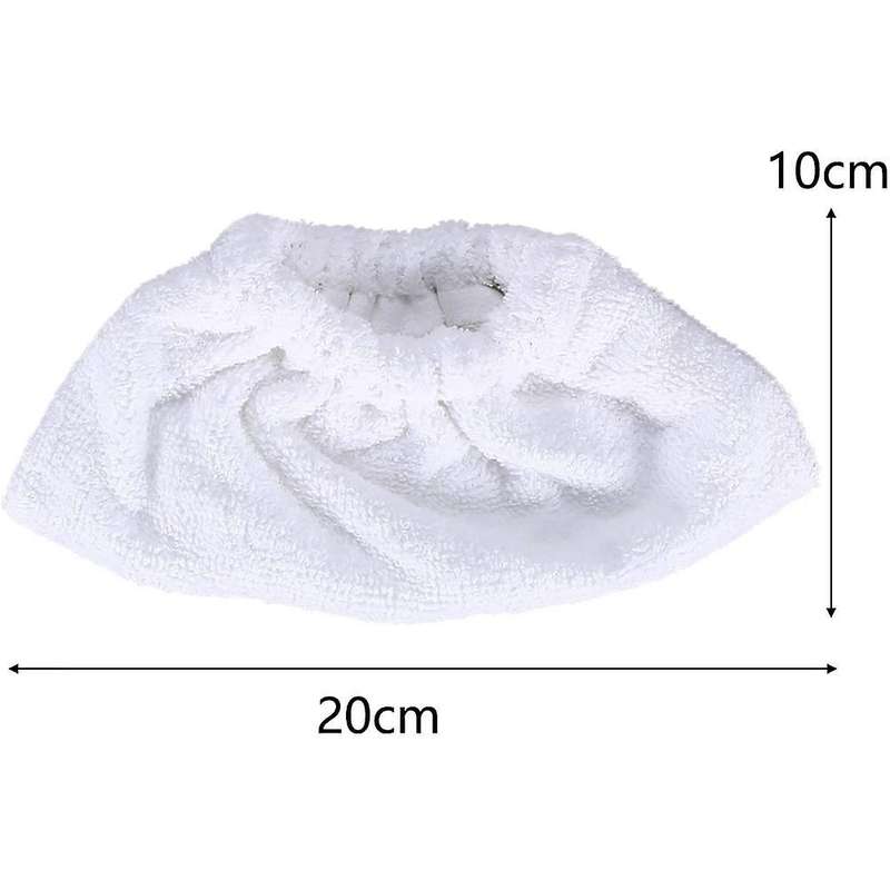 4 Pcs Microfiber Cover Set for Hand Nozzle Karcher Steam Cleaner