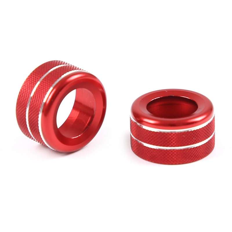 For-toyota Tacoma Car Center Console Volume Knob Car Styling Red